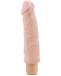 Blush Au Naturel Home Wrecker Vibrating 9" Sensa Feel Dong