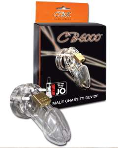 CB-X CB-6000 Cock Cage and Lock Male Chastity Set 3.25"