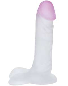 Doc Johnson Blush UltraSkyn 7" Ballsy Dildo