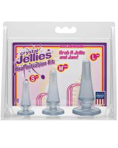 Doc Johnson Crystal Jellies Anal Initiation Kit