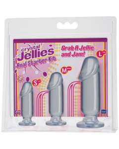 Doc Johnson Crystal Jellies Anal Starter Kit
