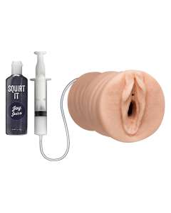 Doc Johnson Squirt It Squirting Pussy Stroker with Joy Juice
