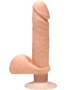 Doc Johnson The D "Perfect D" Vibrating UltraSkyn 7" Dildo
