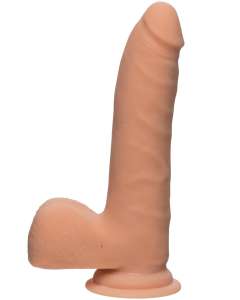 Doc Johnson The D "Realistic D" UltraSkyn Slim 7" Dildo