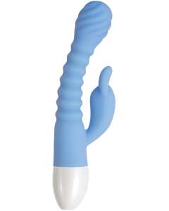 Evolved Bendy Bunny Flexible Ribbed Vibrator