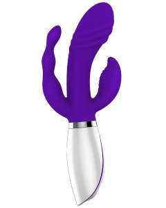 Evolved Disco Triple Play Rechargeable Vibrator