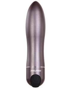 Evolved Travel Gasm Metal Bullet Vibrator with Travel-Case