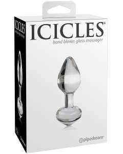 Icicles No. 44 Hand Blown Glass Butt Plug