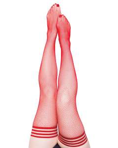 Kix'ies Sandra Fishnet Thigh High Stockings