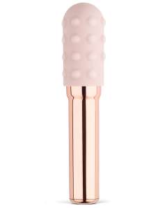 Le Wand Vibrating Grand Bullet with Textured Sleeve