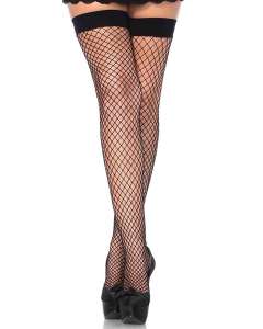 Leg Avenue Micro Net Fishnet Thigh Highs