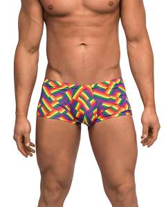 Male Power Pride Fest Contoured Pouch Boxer Brief Mini Short