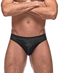 Male Power Semi Sheer Impressions Moonshine Jock Brief