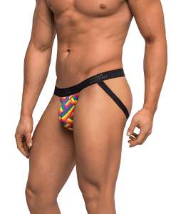 Male Power Pride Fest Contoured Pouch Jockstrap