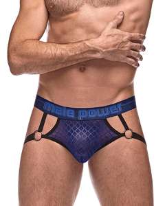 Male Power Diamond Mesh Jock Ring Jockstrap