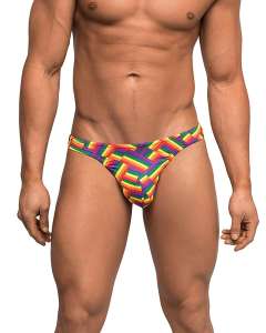 Male Power Pride Fest Contoured Pouch Bong Male Thong