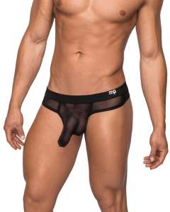 Male Power Hoser Stretch Mesh Male Thong