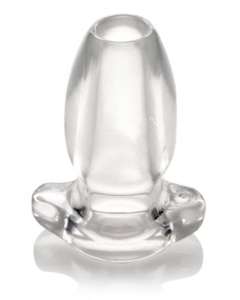 Master Series PeepHole and Gape Glory Clear Hollow Anal Plug
