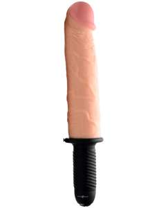 Master Series Onslaught 13 Mode XXL Vibrating Giant Dildo Thruster