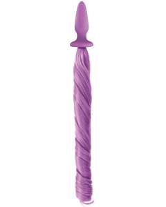 NS Novelties Unicorn Long Tails Silicone Butt Plug