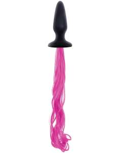 NS Novelties Unicorn Short Tails Silicone Butt Plug