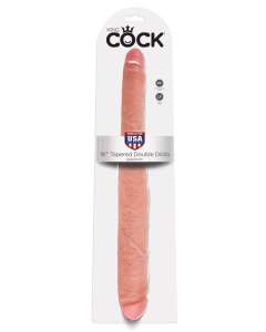 King Cock 16" Tapered Double Dildo