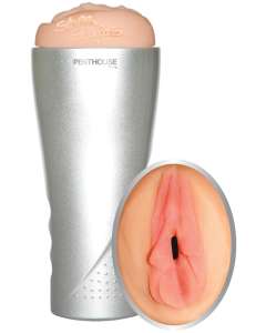 Penthouse Deluxe Vibrating Cyberskin Stroker Stella Styles