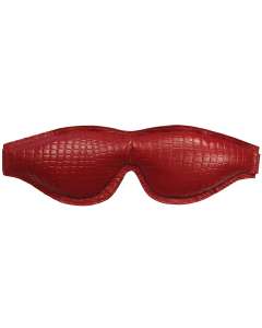 Rouge Large Padded Leather Blindfold