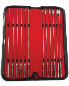 Rouge Stainless Steel Rosebud Urethral Sound Kit