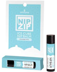 Sensuva Nip Zip Chocolate Mint Ice Cube Nip Balm