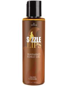 Sensuva Sizzle Lips Salted Caramel Warming Massage Gel
