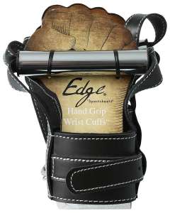 Sportsheets Edge Hand Grip Leather Wrist Cuffs