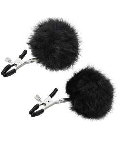 Sportsheets Sincerely Adjustable Faux-Fur Nipple Clips