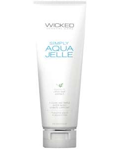 Wicked Simply Aqua Jelle Water Based Lubricant
