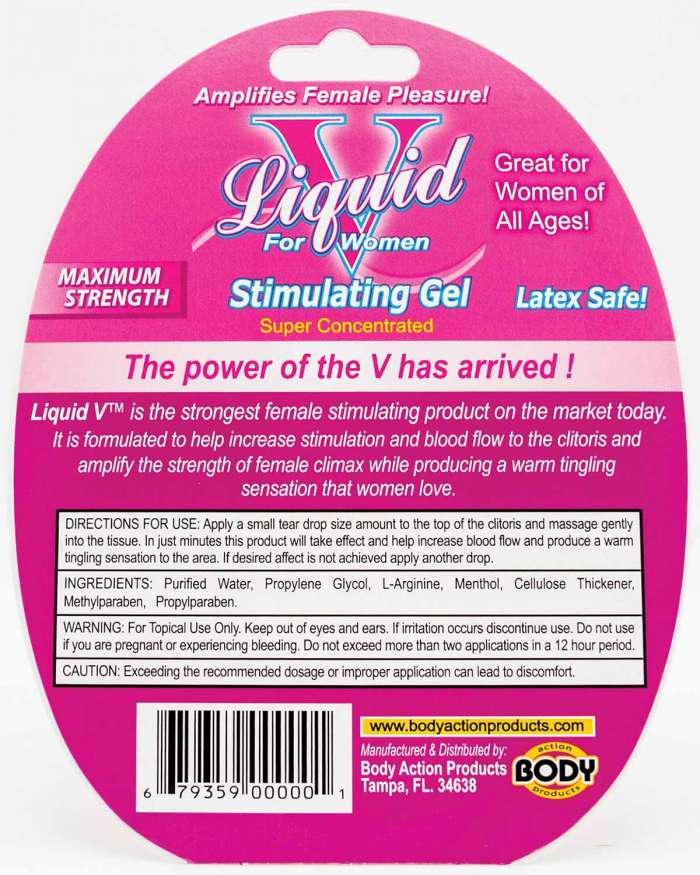 Body Action Liquid V for Women Stimulating Gel