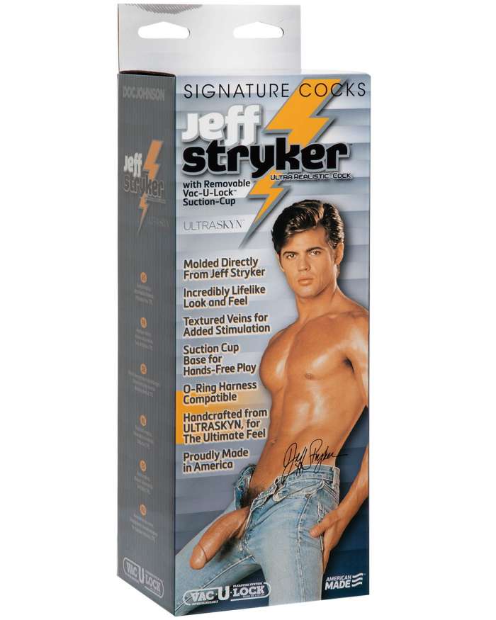 Doc Johnson Jeff Stryker Signature Cocks Ultraskyn Dildo