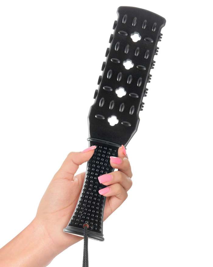 Fetish Fantasy Limited Edition Rubber Paddle with Wrist Strap