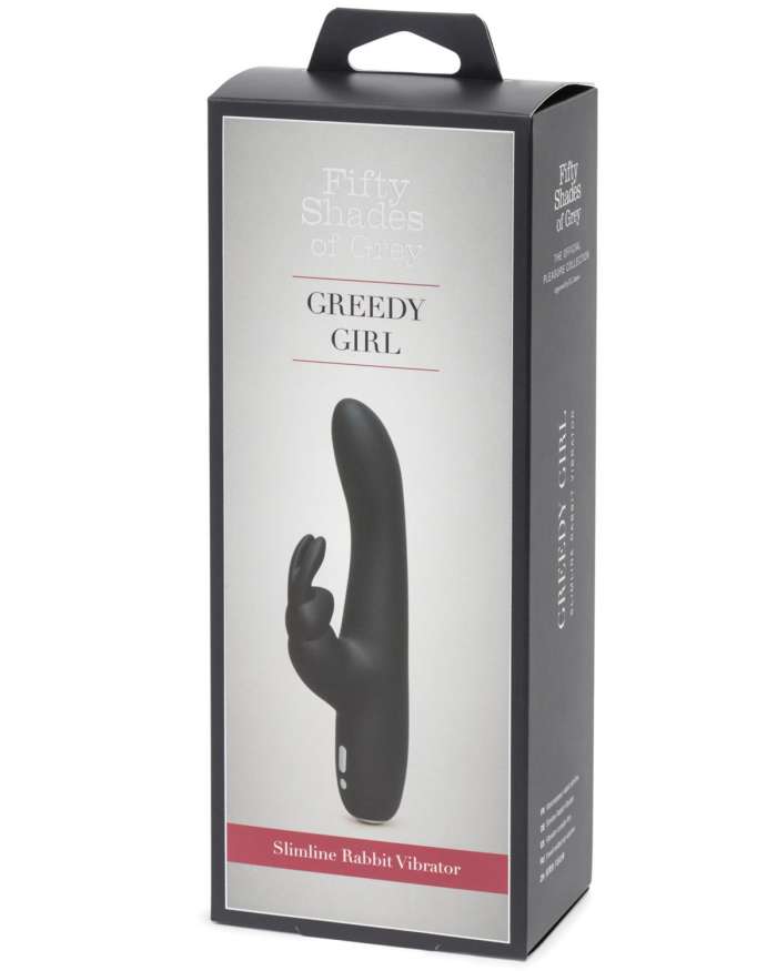 Fifty Shades of Grey Greedy Girl Slimline Rabbit Vibrator