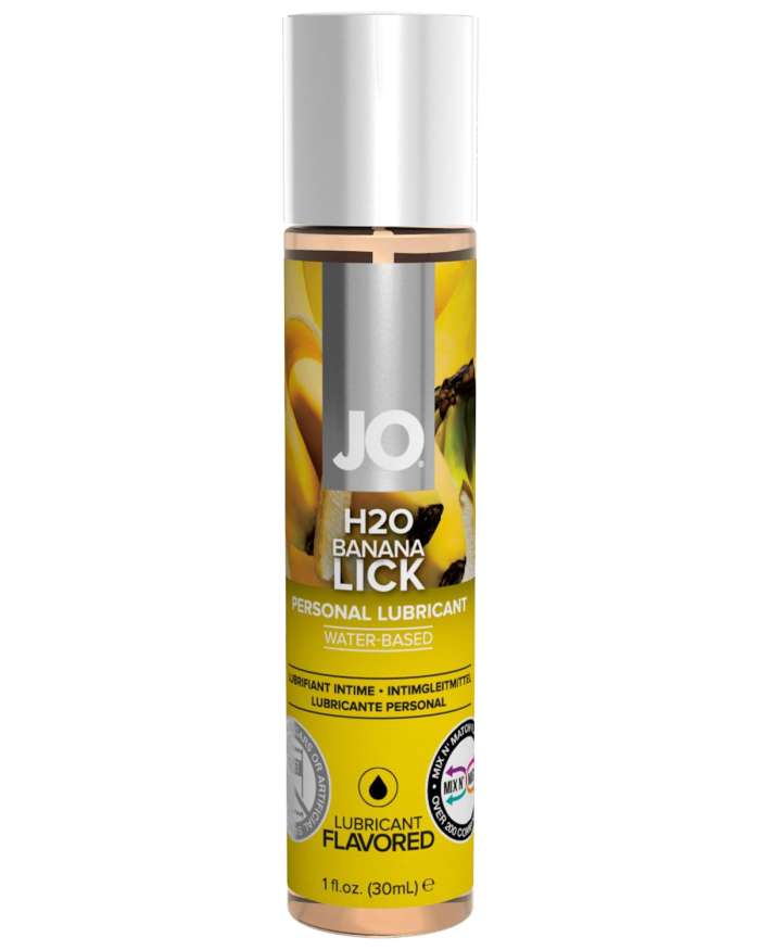 JO H2O Banana Lick Flavored Lubricant