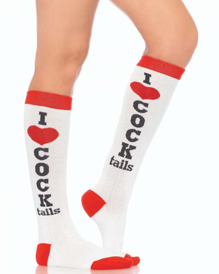 Leg Avenue Cocktails Knee High Socks