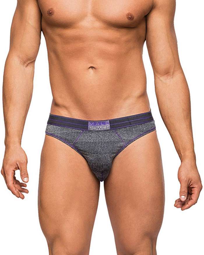 Male Power Heather Haze Cutout Jockstrap