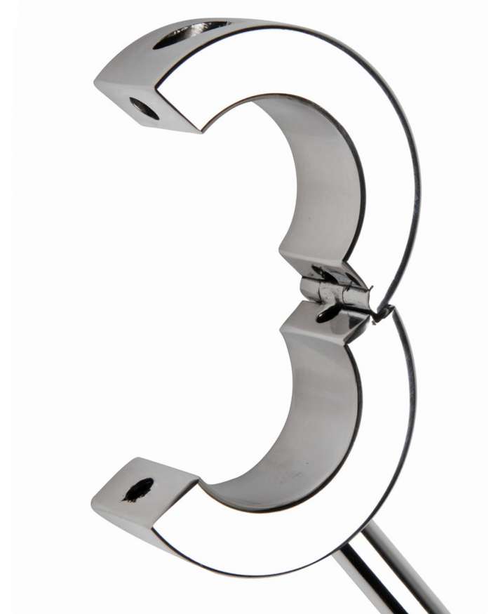 Master Series Locking Mounted CBT Scrotum Cuff Bar