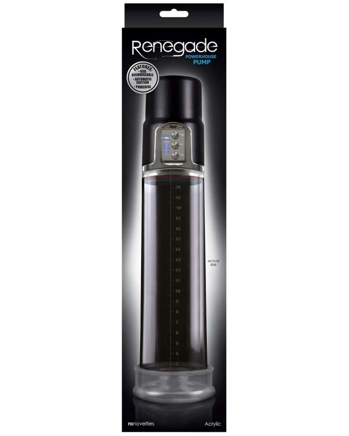 NS Novelties Renegade Powerhouse Rechargeable Pump