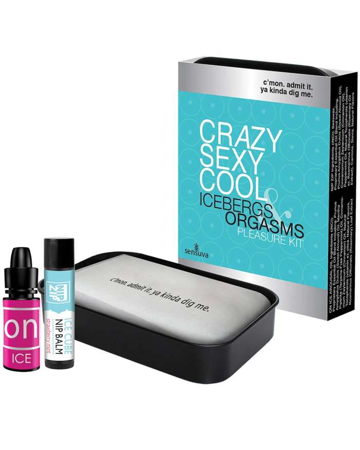 Sensuva Crazy Sexy Cool Icebergs and Orgasms Cooling Arousal Pleasure Kit