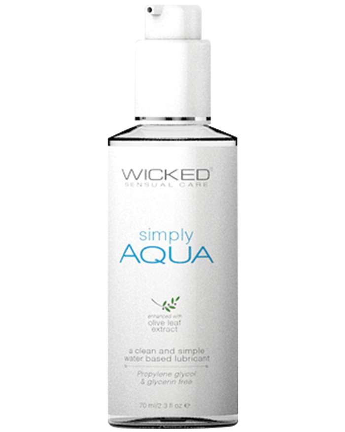 Wicked Simply Aqua Water Based Lubricant