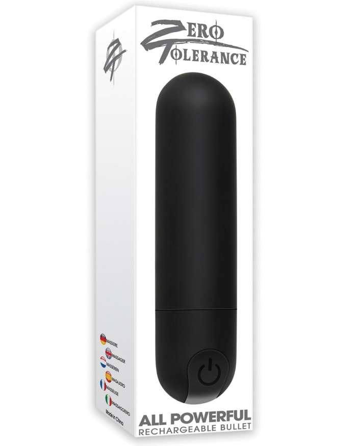 Zero Tolerance All Powerful Rechargeable Bullet